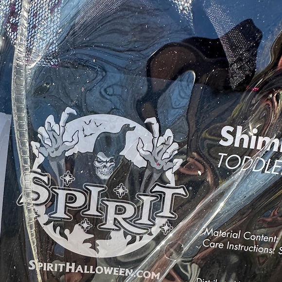 🎃 Spirit Enchanted Witch Costume for Kids - Pink and Black - Picture 2 of 4